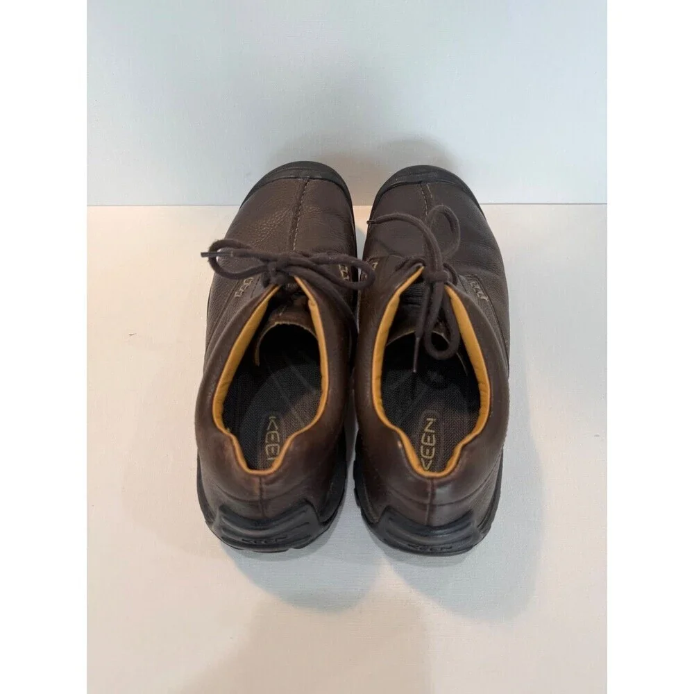 KEEN Shoes Boots XT0705 Brown Leather Laced Low Top Hiking Women's Size 10
